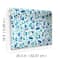 RoomMates Blue & Green Brushstroke Leopard Peel and Stick Wallpaper